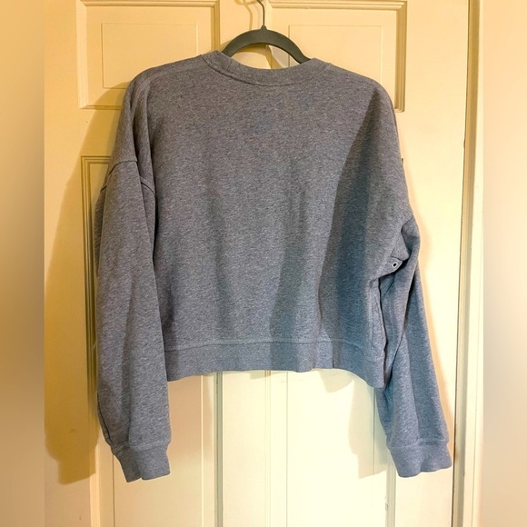 Nike Women’s Sportswear Crewneck Pullover Grey Activewear Size Medium - Picture 10 of 11